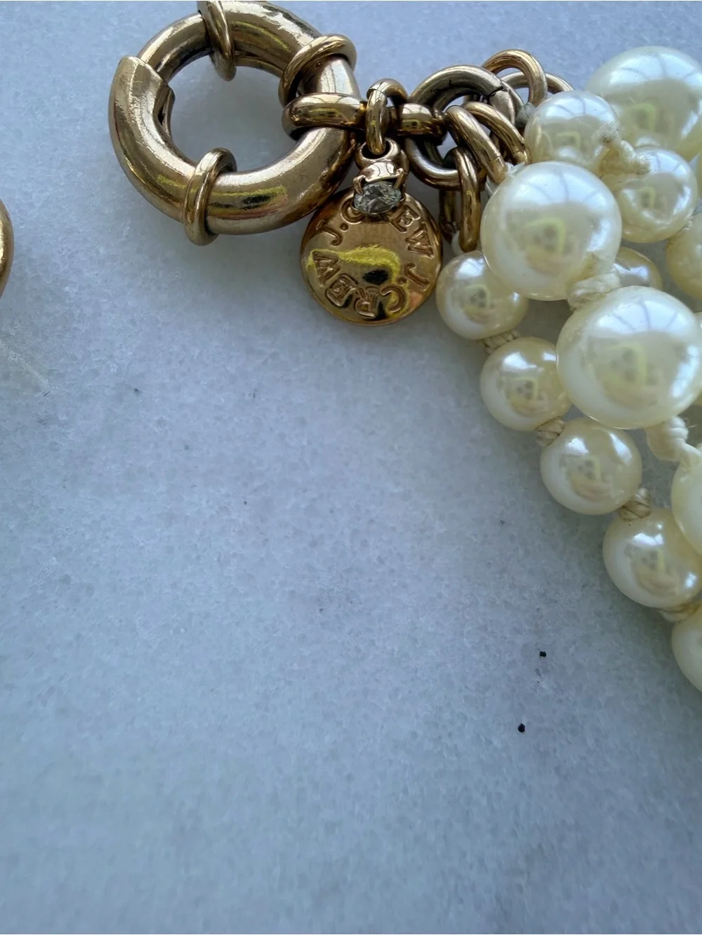 J. Crew Multi-Strand Pearl Necklace